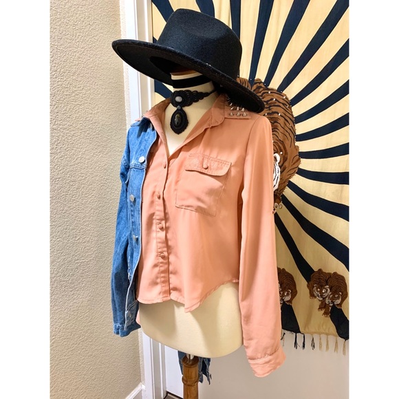 🌈 Amazing chic punk button top - Picture 8 of 8